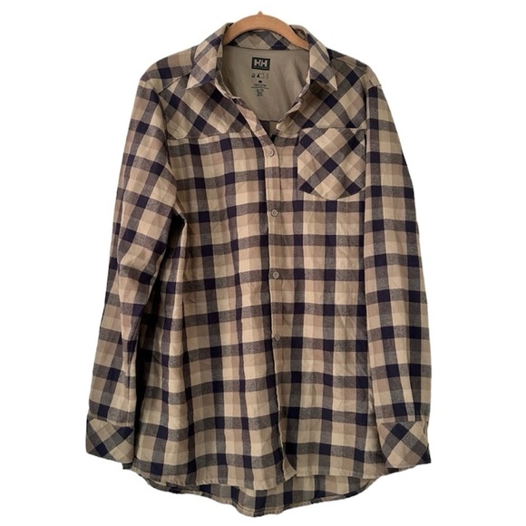 Helly Hansen Plaid Button Down Shirt - Picture 1 of 5